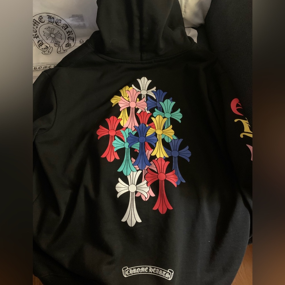 Chrome Heart Hoodie Blk. Size L. Little to never worn